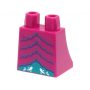 LEGO® Mini-Figurine Robe - Jupe Rose Imprimée