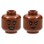LEGO® Mini-Figurine Tête Femme Deux Expressions (6C)