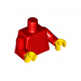 LEGO® Mini-Figurine - Torse Uni (2F) - mains jaunes