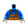 LEGO® Mini-Figurine Torse Salopette Tenue Ouvrier (4F)