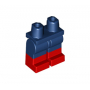 LEGO® Mini-Figurine Jambes Bleu Foncé Et Rouge