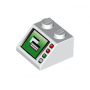 LEGO® Tuile 45° - 1x2 Imprimée Ecran Ordinateur