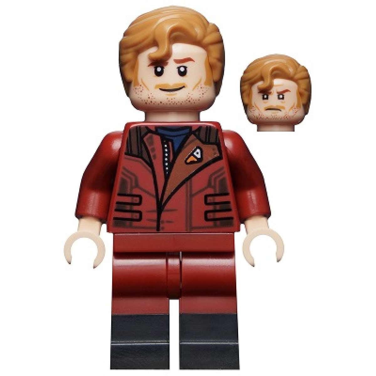 Minifigures Super Heros - LEGO® Minifigure Marvel - Star Lord - The shop Briques Passion