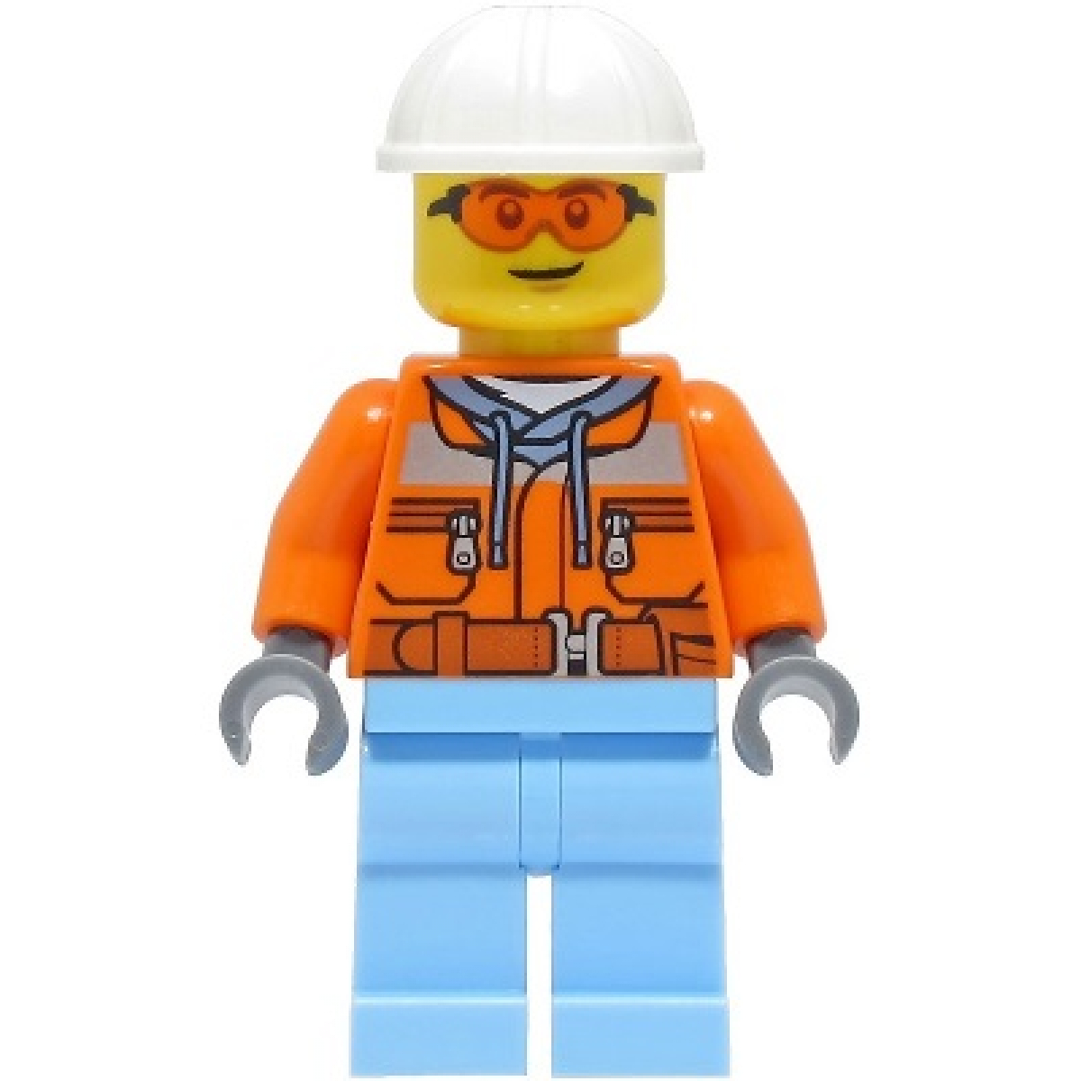 LEGO® Mini-Figurines City - LEGO® Mini-Figurine Travaux - Homme avec Casque  de Chantier - La boutique Briques Passion