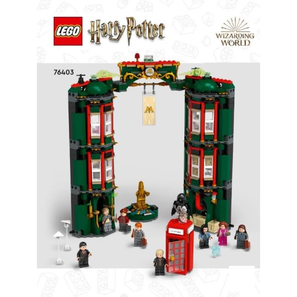 Harry potter lego set instructions hotsell