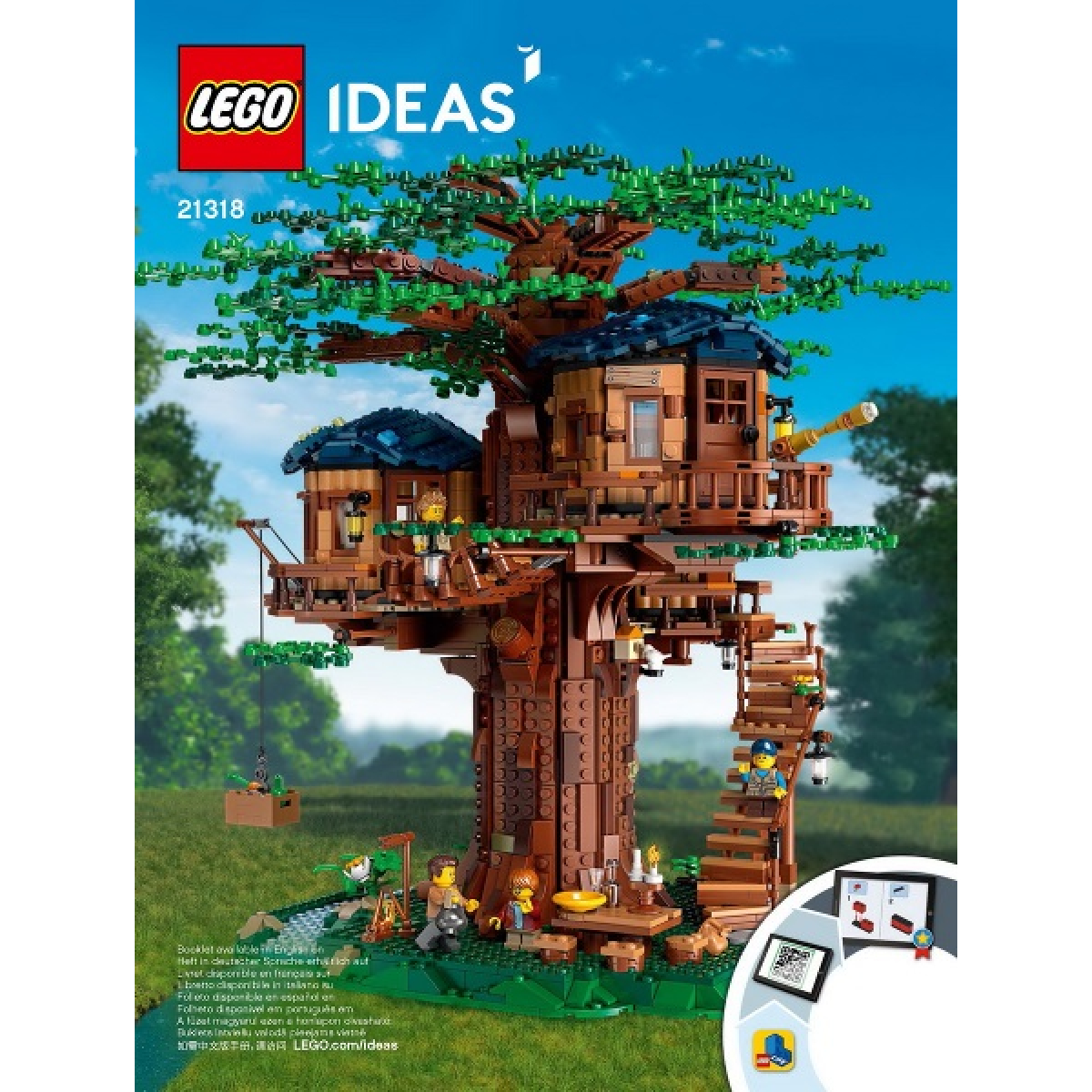 La cabane dans l'arbre - LEGO® Ideas - 21318 - Jeux de