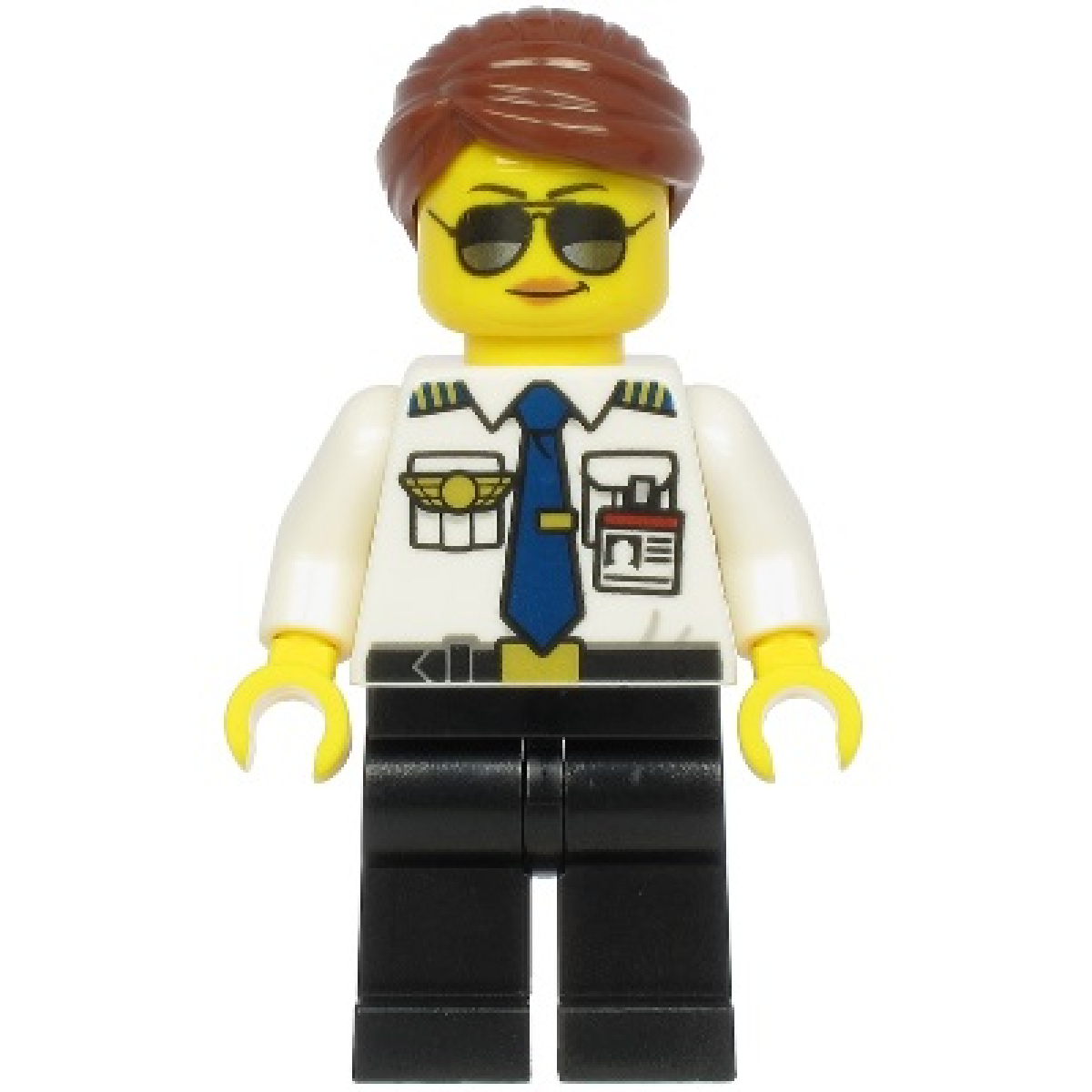 LEGO® Mini-Figurines City - LEGO® Mini-Figurine Passager Avion Homme - La  boutique Briques Passion