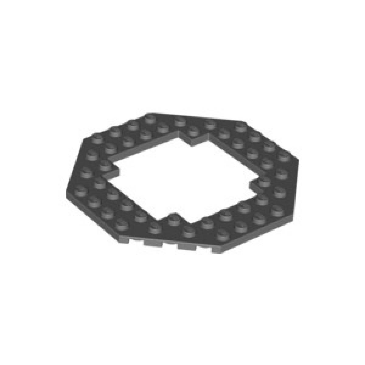 Plates LEGO® 10x10 - LEGO® Plate Octagonal with Center - The shop Briques Passion
