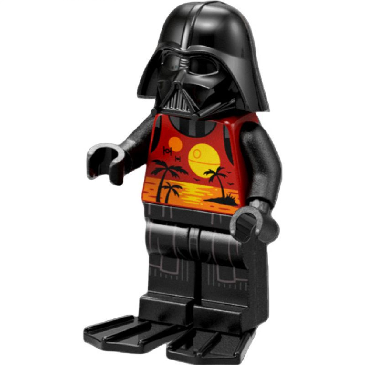 LEGO® Mini-Figurines Star Wars - LEGO® Mini-Figurine Star-Wars Dark Vador  Tenue Ete Plage - La boutique Briques Passion
