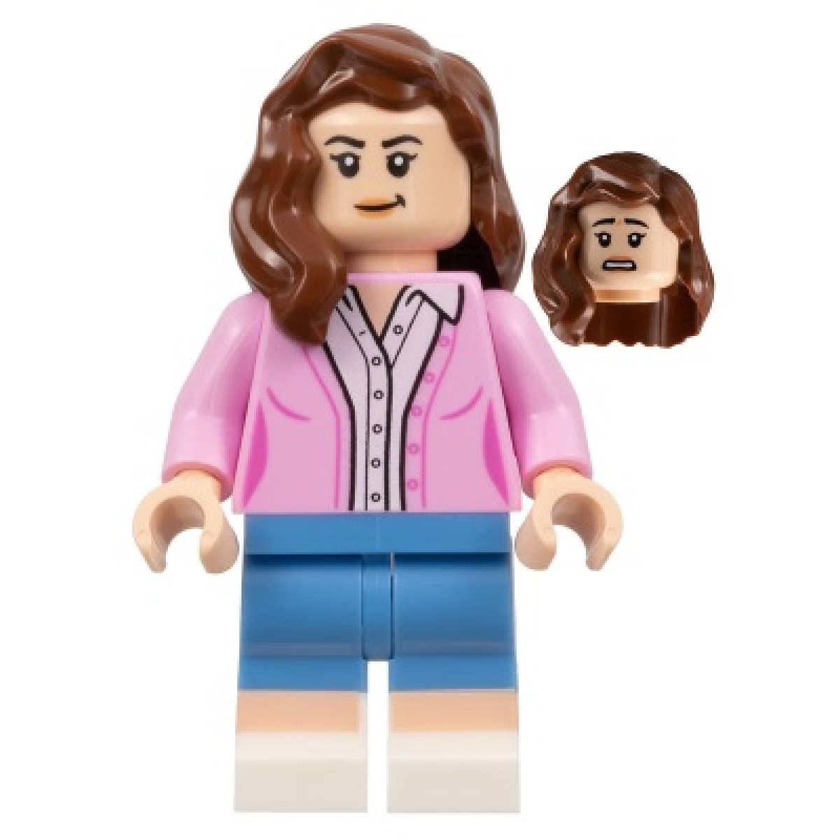 The office pam top lego figure