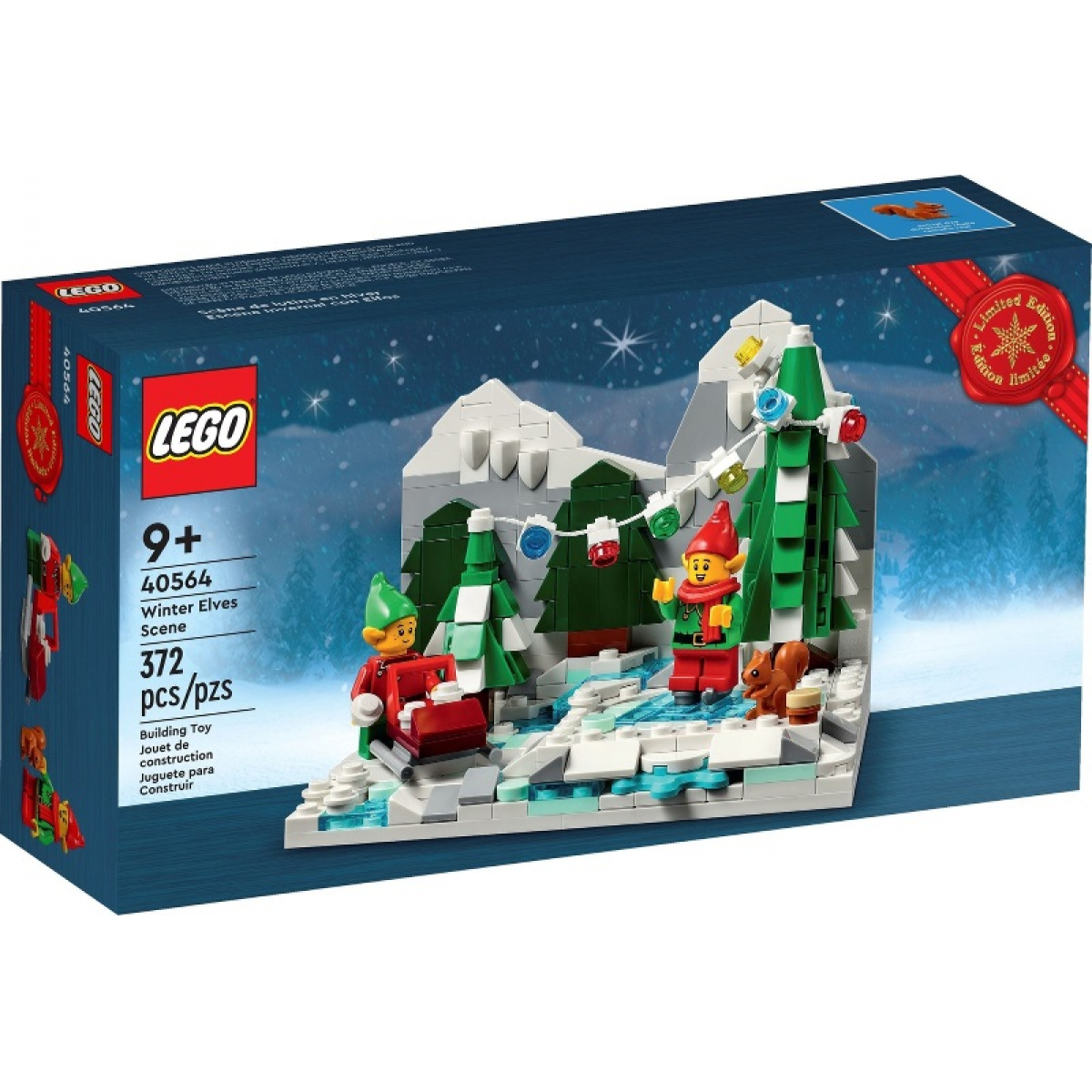 Sets - Boites LEGO® - LEGO® Boite Set Scène Elfes Noel - Les