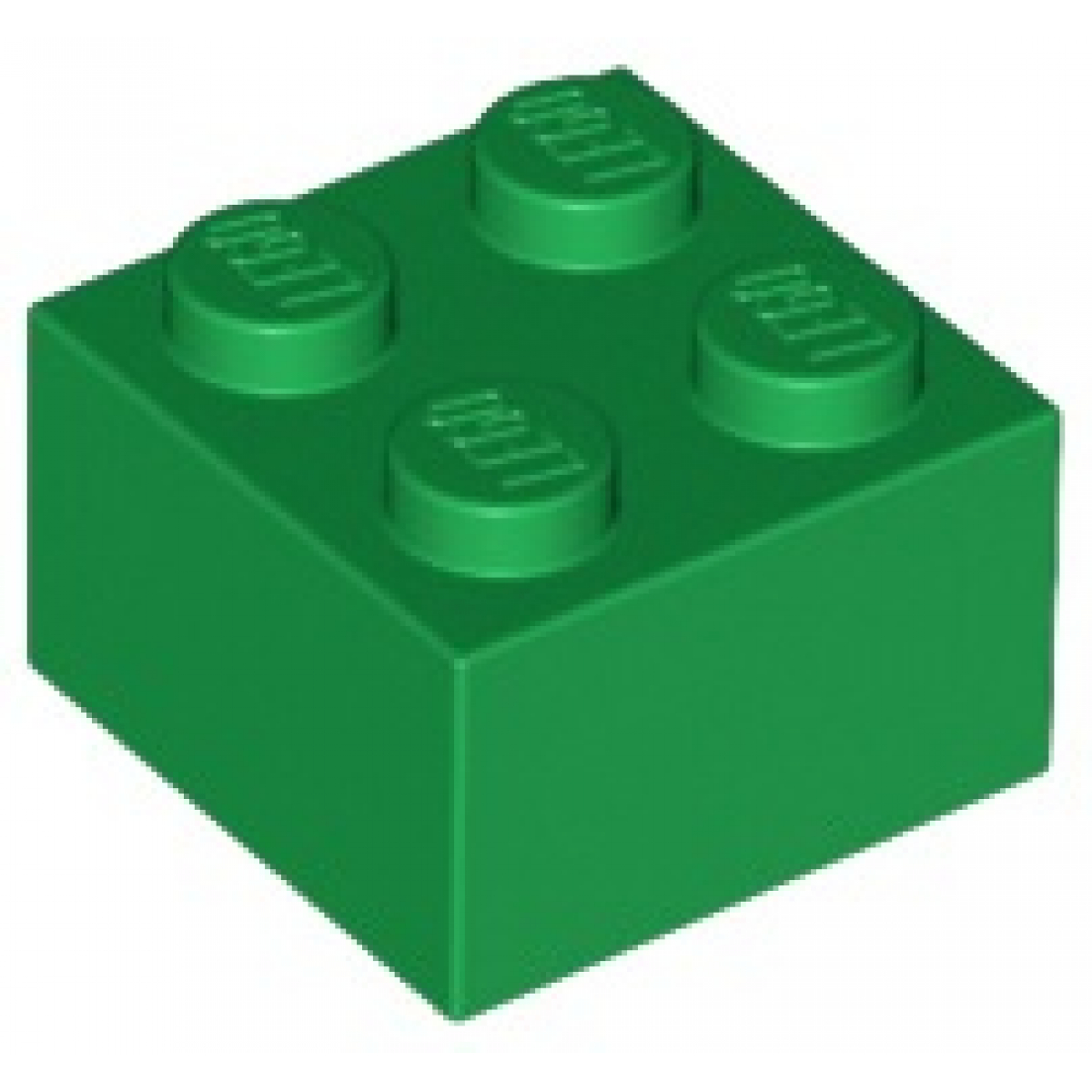 Lime Green 2x2 Standard Round Bricks  ~ Lego  ~ NEW 6 