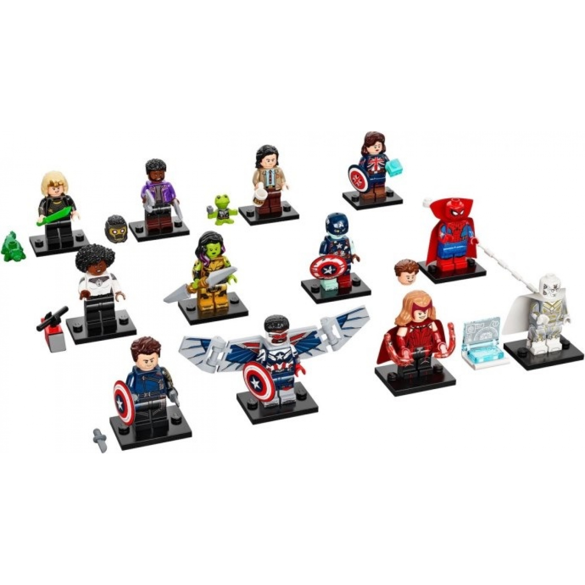 LEGO® Mini-Figurines Super Heros - LEGO® Série Complète Mini-Figurine MARVEL  71031 - La boutique Briques Passion