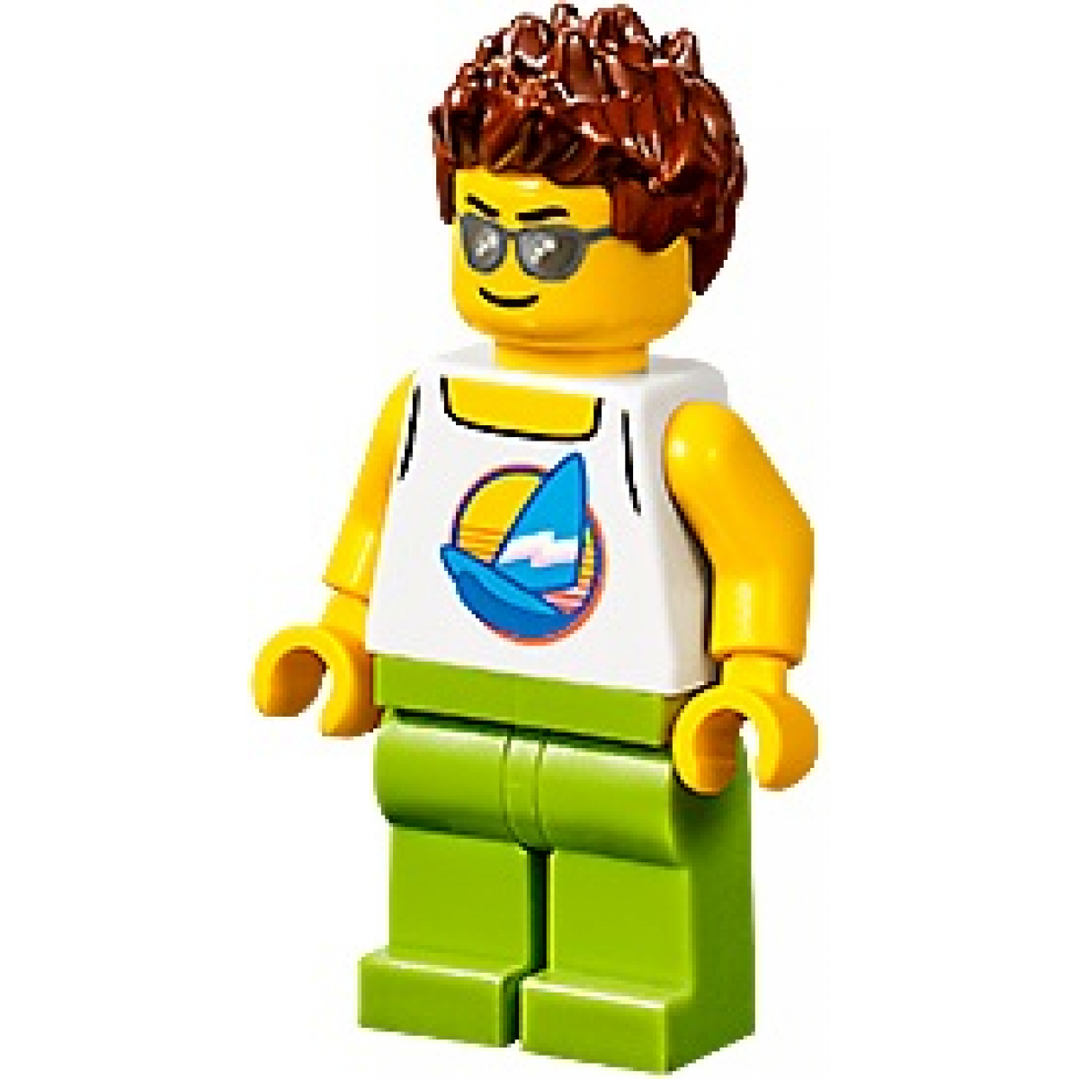 LEGO® Mini-Figurines City - LEGO® Mini-Figurine Passager Avion Homme - La  boutique Briques Passion