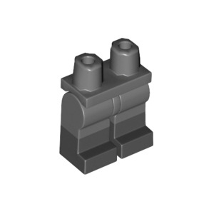 LEGO® Mini-Figurines - Jambes Avec Bottes Noires (B9)