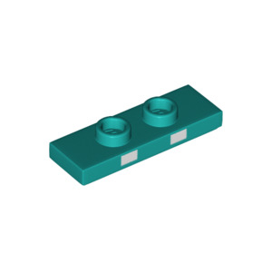 LEGO® Plate Lisse 1x3 Imprimée avec 2 Tenons Creux