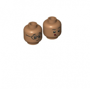 LEGO® Minifigure - Head with 2 expressions