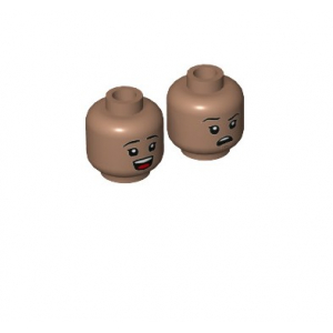 LEGO® Minifigure - Head With 2 Expressions