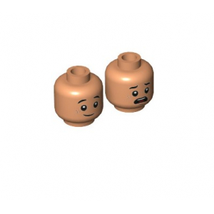 LEGO® Minifigure - Head with 2 expressions