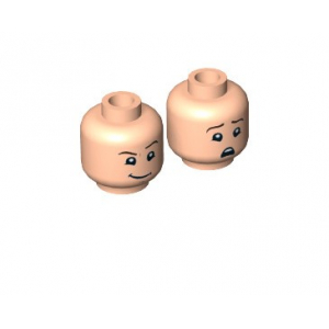 LEGO® Minifigure - Head with 2 expressions