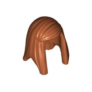 LEGO® Minifigure - Hair Long Straight with Left Side Part