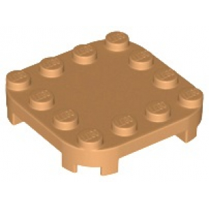 LEGO® Plate Modified 4x4x2/3 with Rounded Corners and 4 Feet