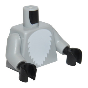 LEGO® Mini-Figurine - Torse Déguisement Raton Laveur (2P)