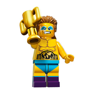 LEGO® Mini-Figurine Serie 15 Champion Musculation