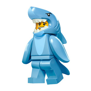 LEGO® Mini-Figurine Série 15 Homme Déguisement Requin