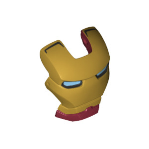 LEGO® Accessoire Mini-Figurine Marvel Face Casque Iron Man