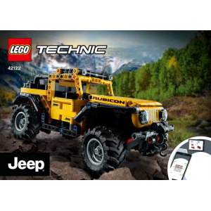 LEGO® Notice - Papier Set 42122 Jeep Wrangler
