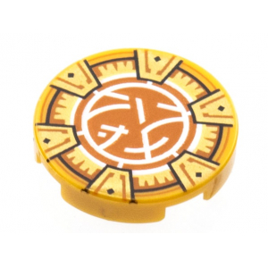 LEGO® Plate Lisse Ronde 2x2 Imprimée Ninjago