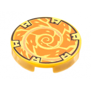 LEGO® Plate Lisse Ronde 2x2 Imprimée Ninjago