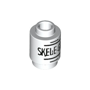 LEGO® Brique Ronde 1x1 Imprimée SKELE GRO Bouteille - Potion