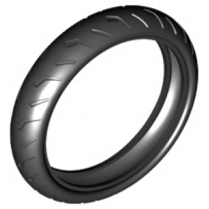 LEGO® Tire 132.6x27 mm Motorcycle Racing Tread Narrow