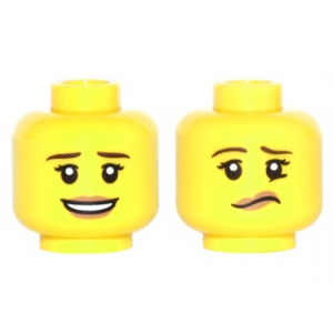 LEGO® Minifigure - Head Dual Sided Female