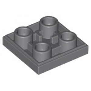 LEGO® Plate Lisse 2x2 inversée Avec 4 Tenons Creux