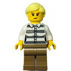 LEGO® Minifigure Police Jail Prisoner Female