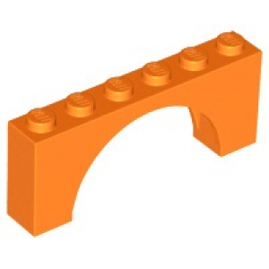 LEGO® Arch 1x6x2 Medium Thick Top without Reinforces Undersi