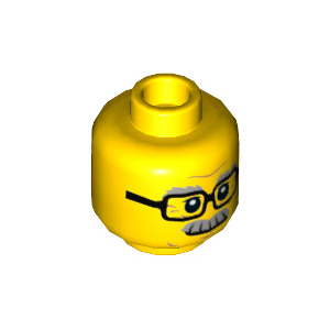 LEGO® Minifigure Head Glasses Rectangular