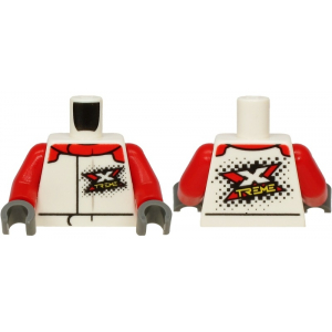 LEGO® Mini-Figurine Torse Imprimé Gilet Xtreme (1P)