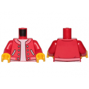 LEGO® Mini-Figurine Torse Gilet Ouvert (5S)
