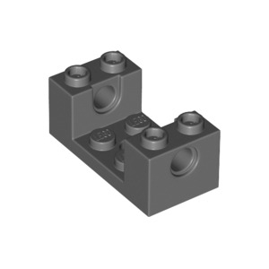 LEGO® Technic Brick 2x4x1 - 1/3 with Holes and 2x2 Cutout