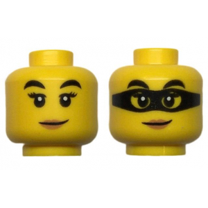 LEGO® Minifigure Head Dual Sided Female