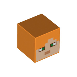 LEGO® Accessoire Mini-Figurine Minecraft Alex - Tête Cube