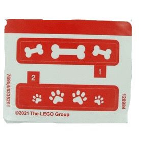 LEGO® Autocollant - Stickers 40440 Berger Allemand Os