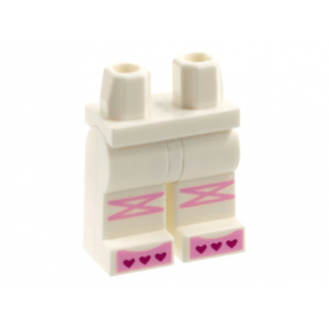 LEGO® Mini-Figurine Jambes Avec Coeur (B28)