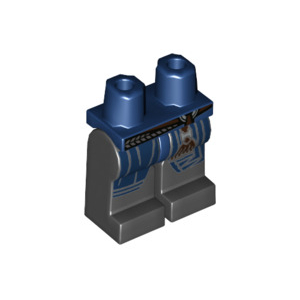 LEGO® Mini-Figurine Jambes Imprimée Ceinture (C22)