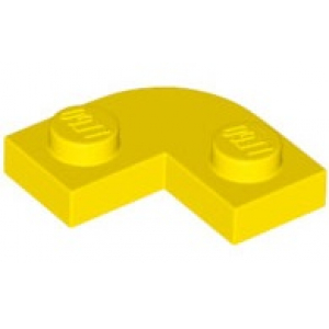 LEGO® Plate Round Corner 2x2 with 1x1 Cutout