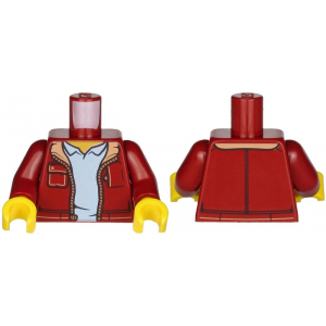 LEGO® Torso Jacket with Pockets and Nougat Collar